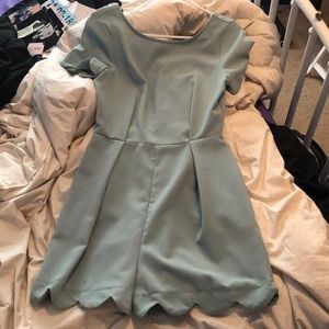 Turquoise romper